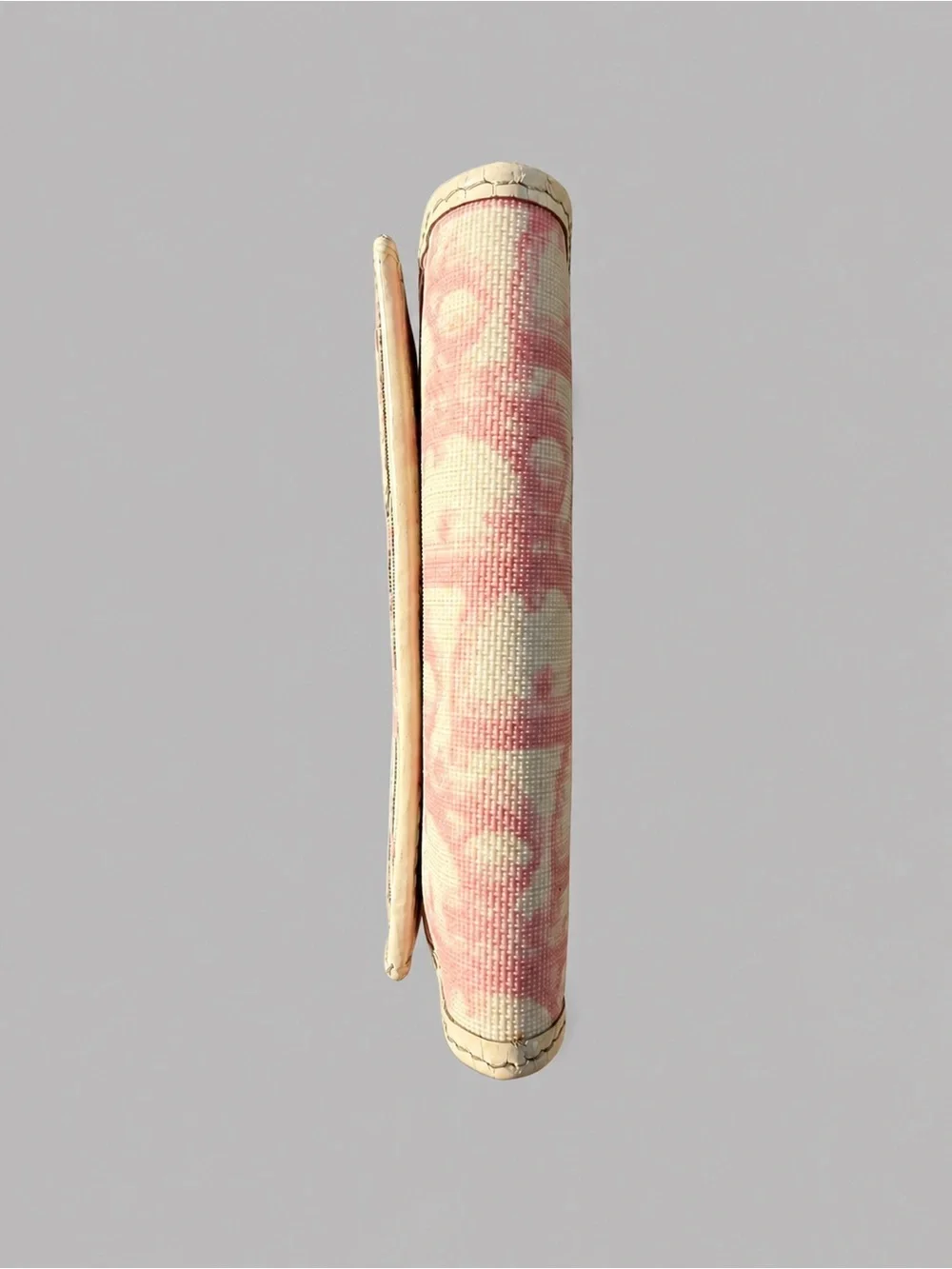 Authentic Christian Dior Trotter “1” Bifold Wallet in Pink/White